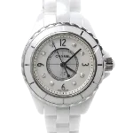 White Fabric Chanel Watch