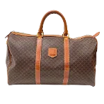 Brown Leather Celine Travel Bag