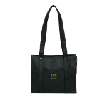 Black Nylon MCM Tote