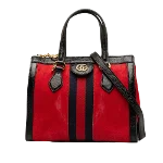 Red Suede Gucci Ophidia