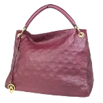 Burgundy Leather Louis Vuitton Artsy