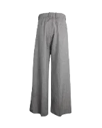 Grey Wool Dior Pants