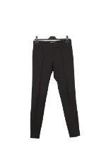 Black Fabric Plein Sud Pants