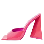 Pink Canvas The Attico Heels