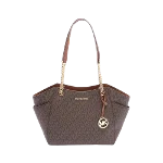 Brown Cotton Michael Kors Shoulder Bag