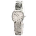 Silver Glass Seiko Watch