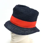 Black Fabric Hermes Hat