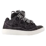 Black Cotton Lanvin Sneakers