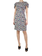 Multicolor Silk Nina Ricci Dress