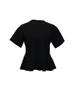 Black Fabric Proenza Schouler Top