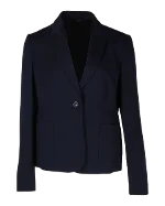 Navy Wool Miu Miu Blazer