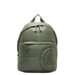 Green Canvas Michael Kors Backpack