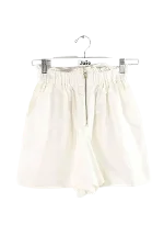 White Cotton Des Petits Hauts Shorts