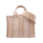 Beige Fabric Chloé Tote