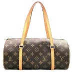 Brown Canvas Louis Vuitton Papillon