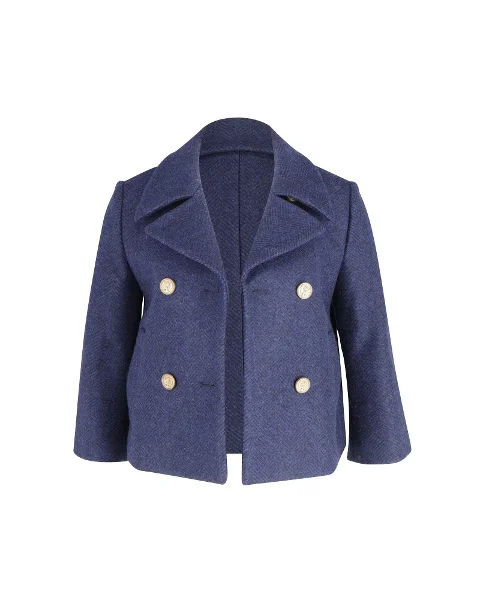 Blue Wool Valentino Jacket