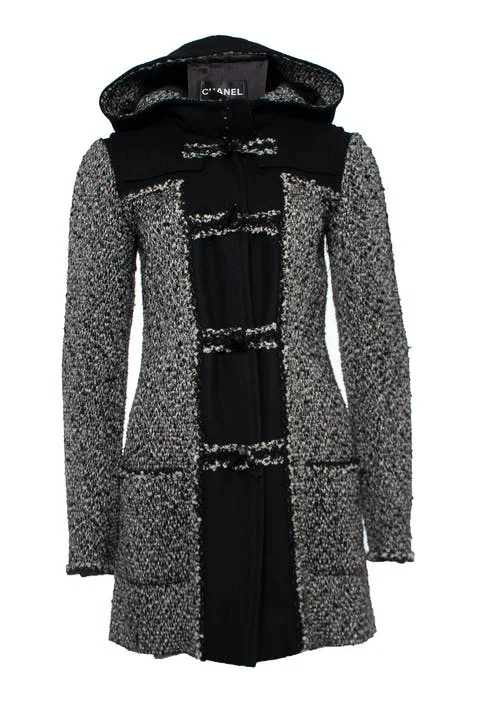 Black Wool Chanel Coat