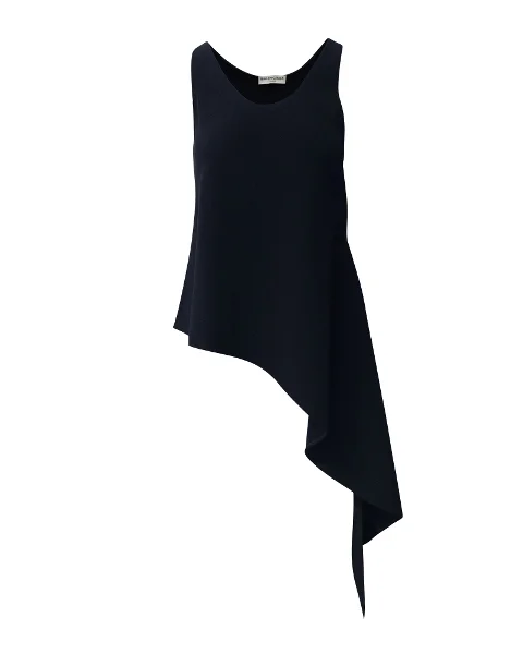Black Polyester Balenciaga Top
