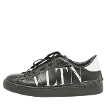 Black Leather Valentino Sneakers