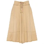 Beige Cotton Ralph Lauren Skirt