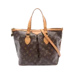 Brown Canvas Louis Vuitton Palermo