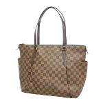 Brown Fabric Louis Vuitton Totally