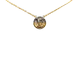 Gold Metal Louis Vuitton Necklace