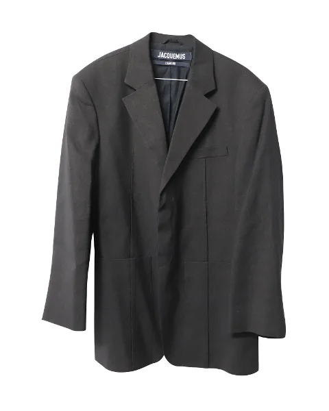 Black Fabric Jacquemus Jacket