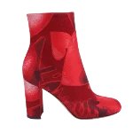 Red Canvas Valentino Boots