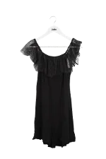 Black Viscose Sandro Jumpsuit