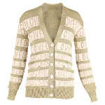 Beige Wool Gucci Cardigan