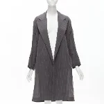 Grey Fabric Yohji Yamamoto Coat