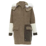 Brown Wool Fendi Coat