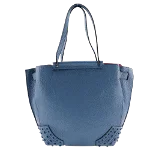 Blue Leather Tod's Tote