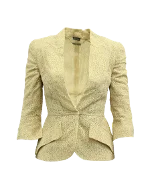 Beige Cotton Alexander McQueen Jacket