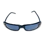 Blue Plastic Chanel Sunglasses