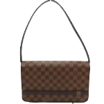 Brown Canvas Louis Vuitton Tribeca