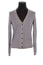 Purple Cashmere Gerard Darel Cardigan