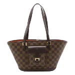 Brown Canvas Louis Vuitton Manosque