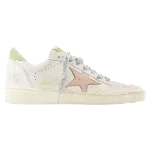 White Leather Golden Goose Sneakers