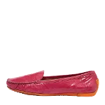 Pink Leather Stuart Weitzman Flats