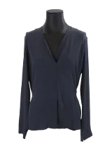 Blue Fabric Helmut Lang Blouse