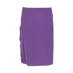 Purple Cotton Jil Sander Skirt