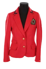 Red Cotton Tommy Hilfiger Blazer