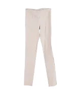 Beige Leather Maison Margiela Pants