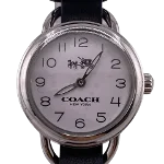 Silver Stainless Steel Coach Watch