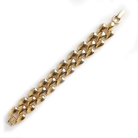 Gold Metal Givenchy Bracelet