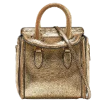 Gold Leather Alexander McQueen Tote