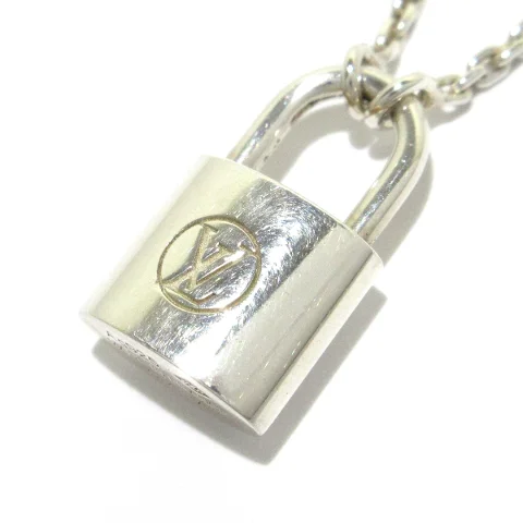 Silver Silver Louis Vuitton Necklace