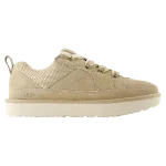 Beige Leather UGG Sneakers